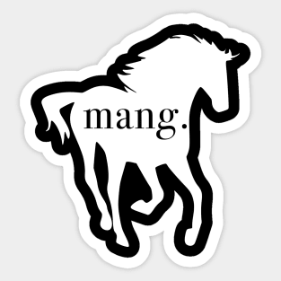 WEEN Mang! Sticker